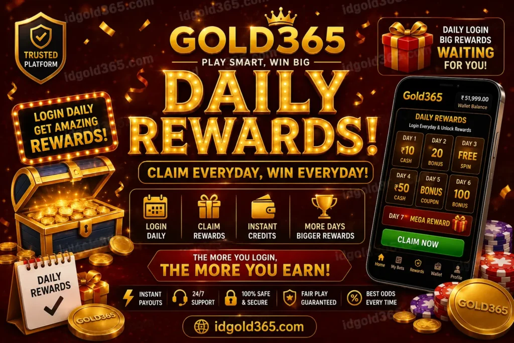 Gold365 Daily Rewards