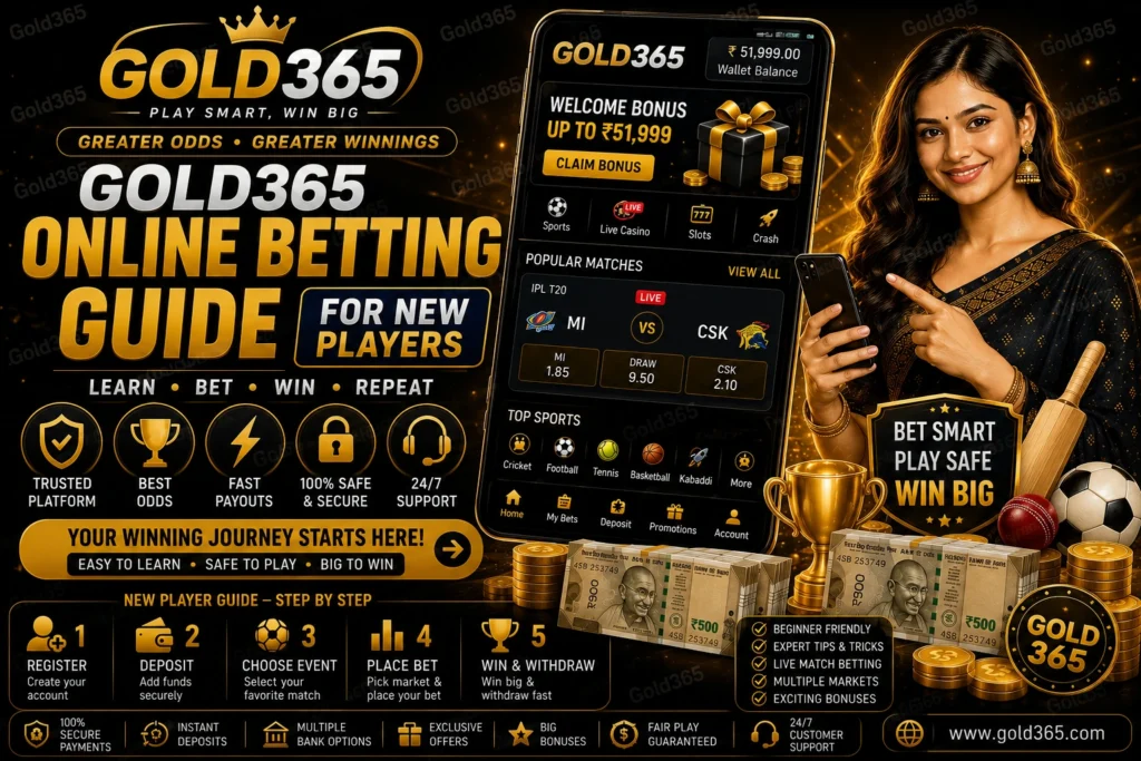 Gold365 Online Betting Guide for New Players